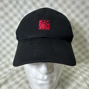 Chic Fil A Employee Team Style Member Hat Cap Polyester Black Strapback Unisex